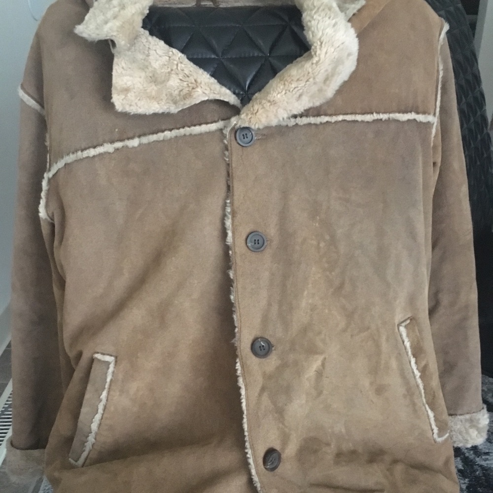 Suede Coat - image 1